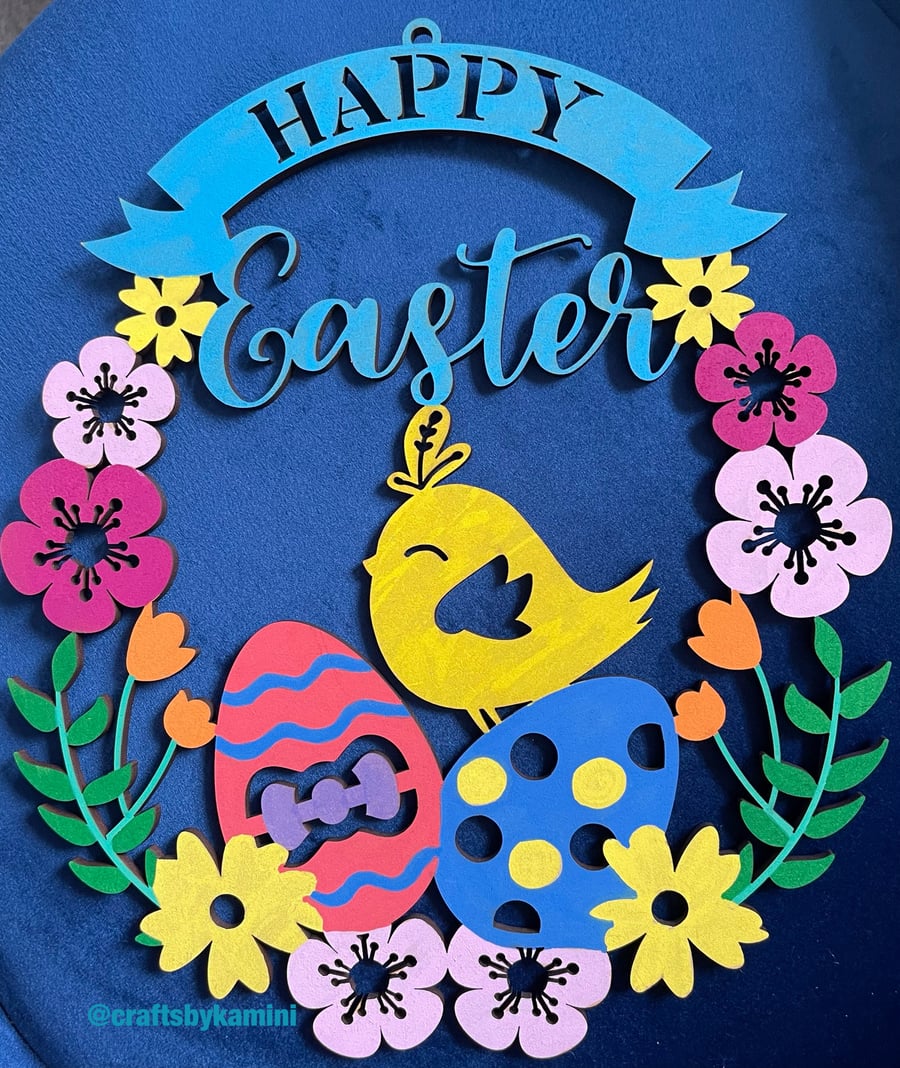 Happy Easter Hanging Decoration