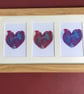 Three Hearts Framed Print  - Image 1