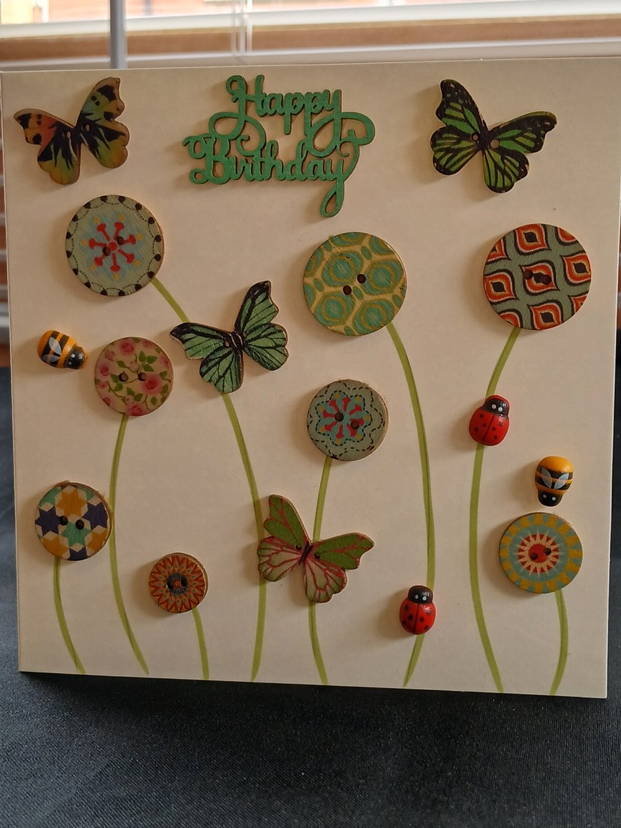 Handmade birthday card 