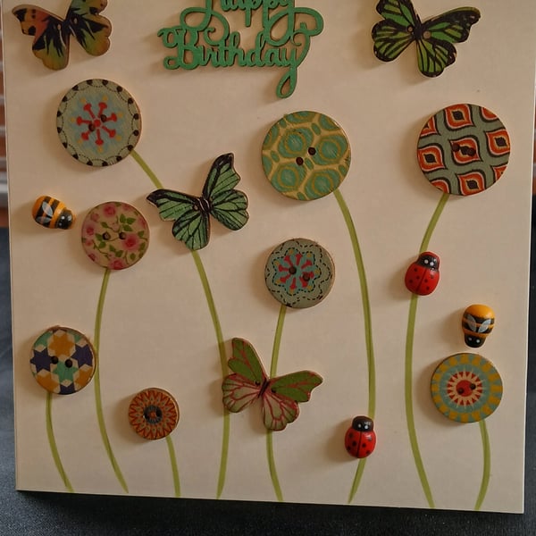 Handmade birthday card 