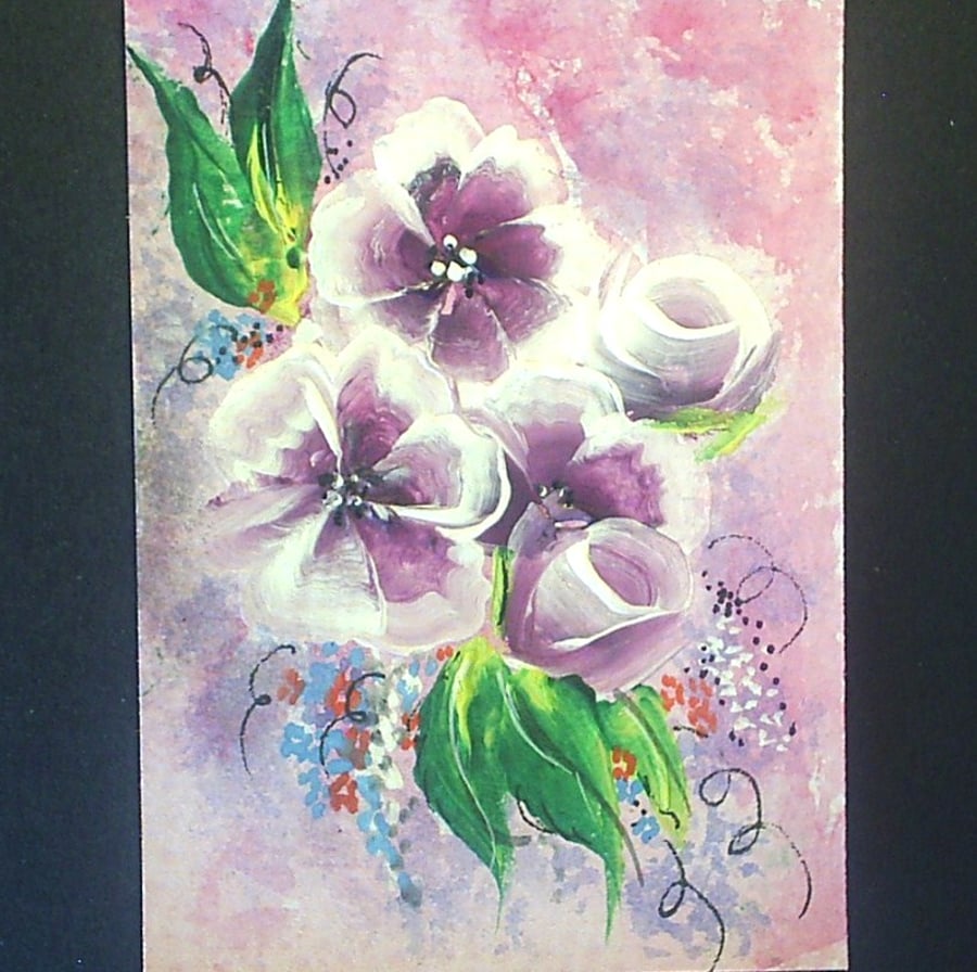 aceo original floral spray 3