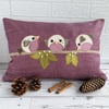 Winter Robins Cushion