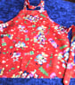 Mickey Mouse & Friends Child's Christmas Apron - Image 1