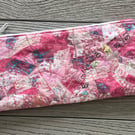 Pink Scrap Fabric Zipped Pouch