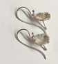 Dandelion seed eardrop made from Silver - Image 8
