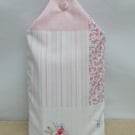 Reusable Fabric Gift Bag, button top