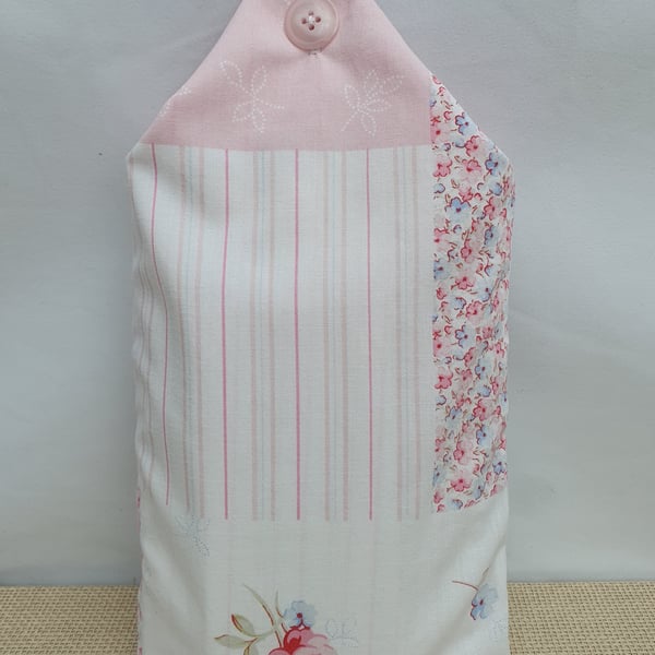 Reusable Fabric Gift Bag, button top