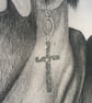 A5 George Michael - Original Art Print  - Image 3