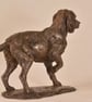 Small Standing Spaniel Animal Statue Small Bronze Resin Sculpture - Image 2