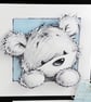 James the bear handmade birthday card - Image 2