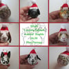 Personalised Pet or Animal Christmas Bauble