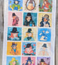 Welsh Lady Patchwork Tea towel