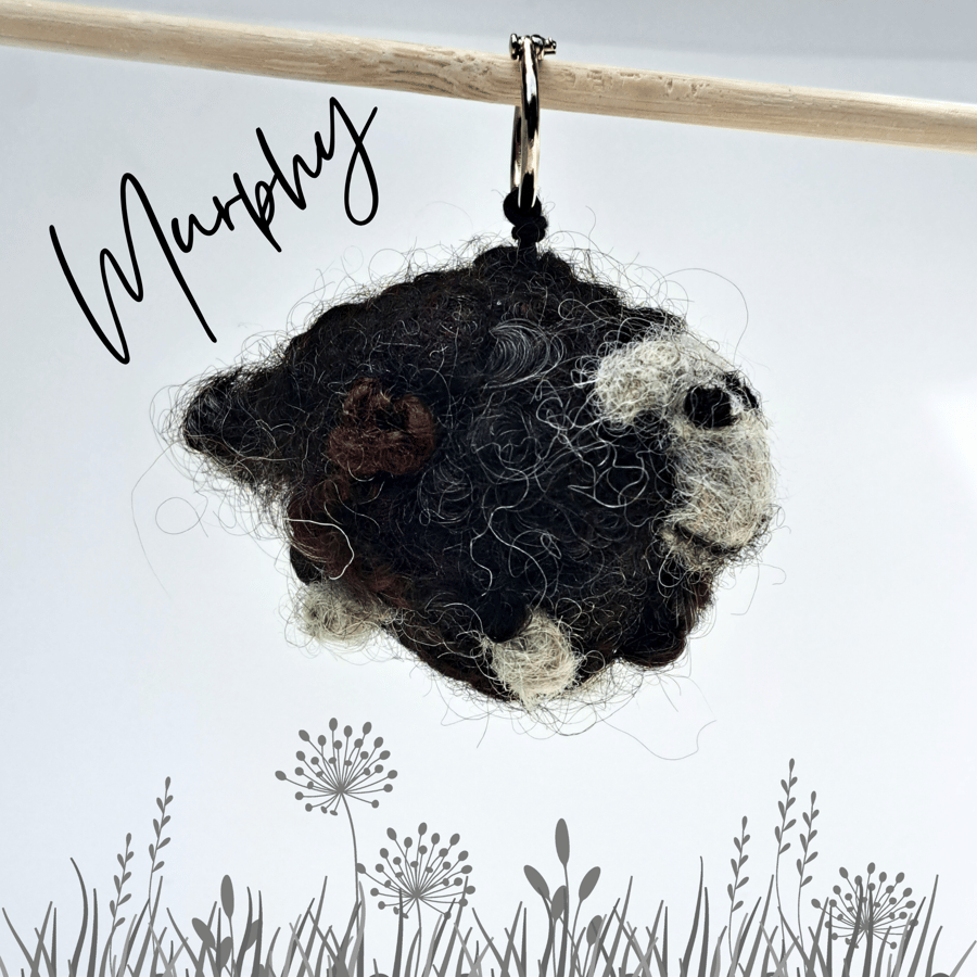 Murphy the Sheep your pocket-sized stress buddy and a keyring   M