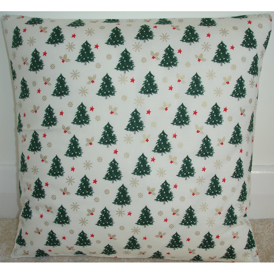 Christmas Trees Cushion Cover