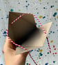 Triangular Kraft Card Gift Box - Old Stock - Super Seconds - Image 4