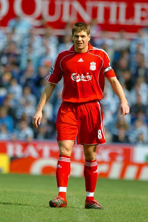 Liverpool FC Player Steven Gerrard Photograph Print