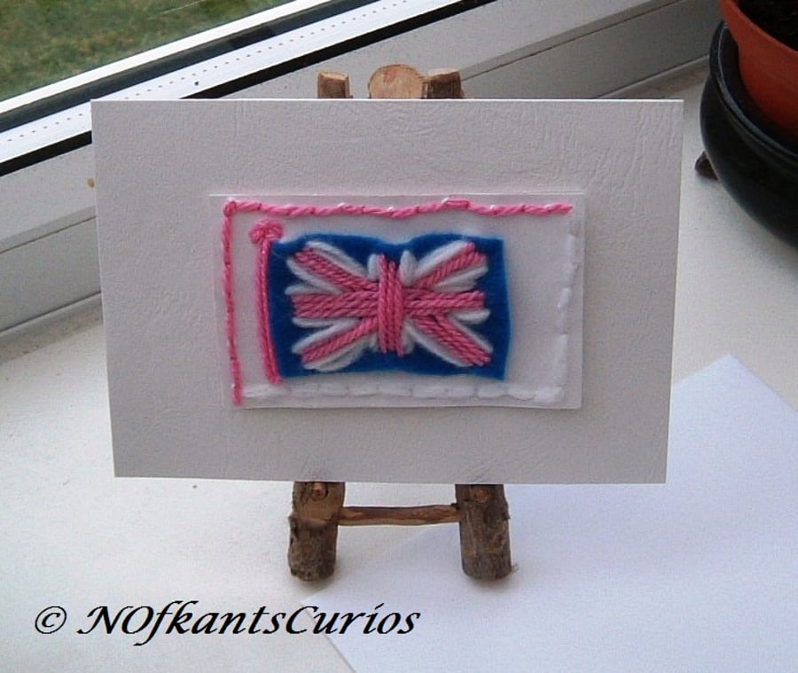 Patriotic Greeting Card, Left Blank for Your Own Message!