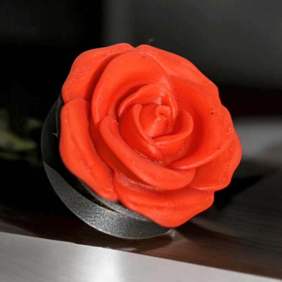 Rose ear tunnels, gauges, alternative fashion, gothic