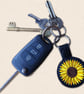 Sunflower Keyring - Cheerful Flower Bag Charm - Image 2