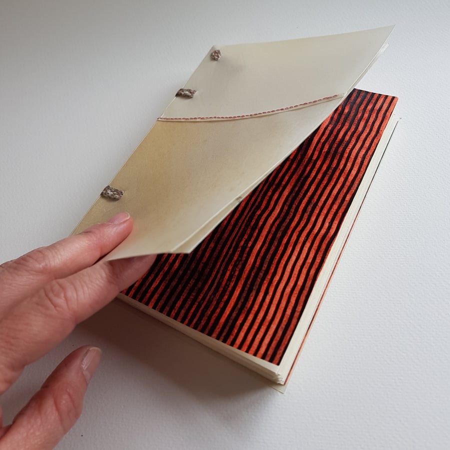 Parchment Journal in Medieval Style, Patched up Vellum