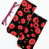 Poppy glasses case 