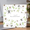 To my Bee-autiful Friend Greeting card 