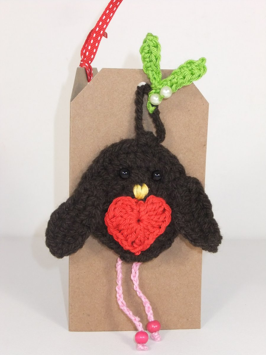 Loveable Robin Christmas Card