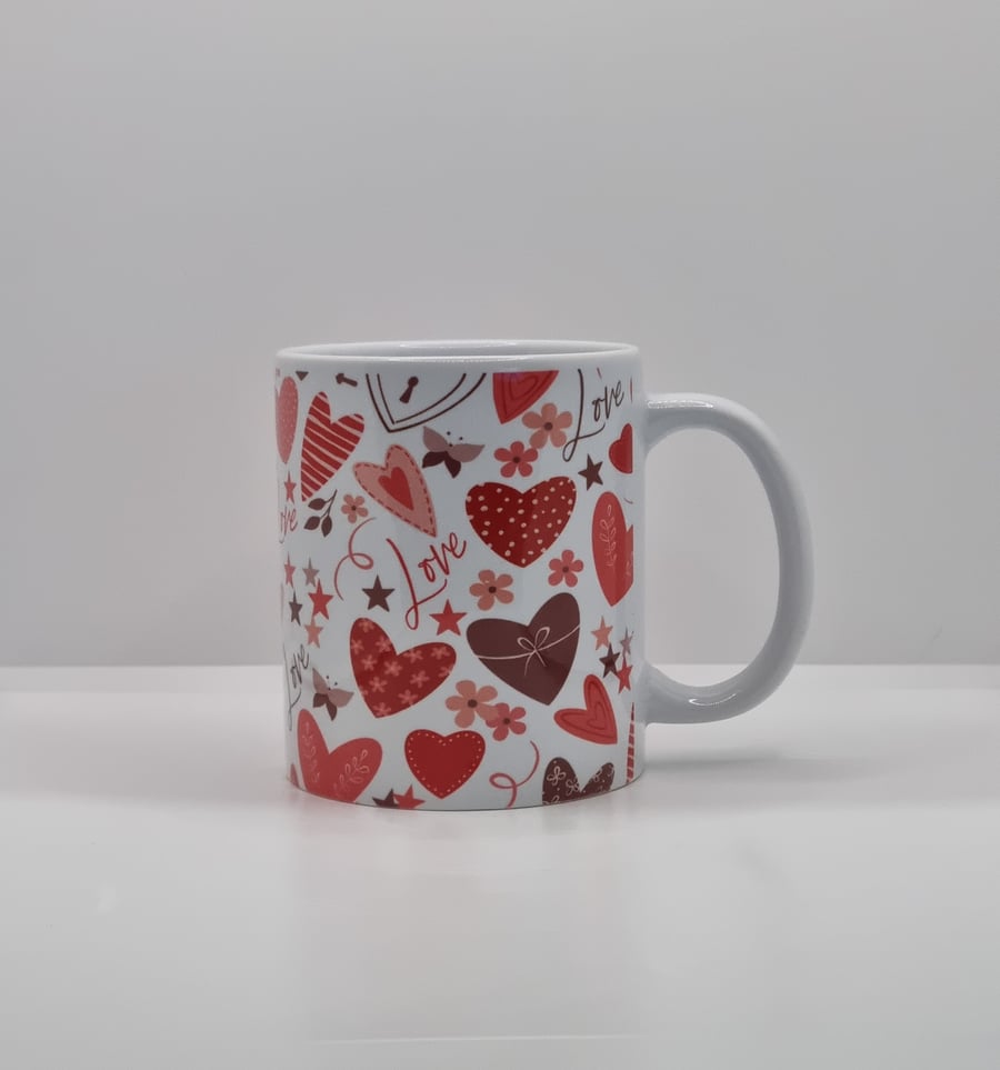 Hearts Mug