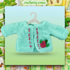 Reserved for Maddie - Turquoise Rose Cardigan 