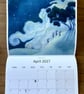 2027 Nature Art Calendar - LARGE wall calendar, wildlife illustrations - Image 4