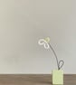 Wire and Crochet Single Snowdrop - Green base  - Image 2