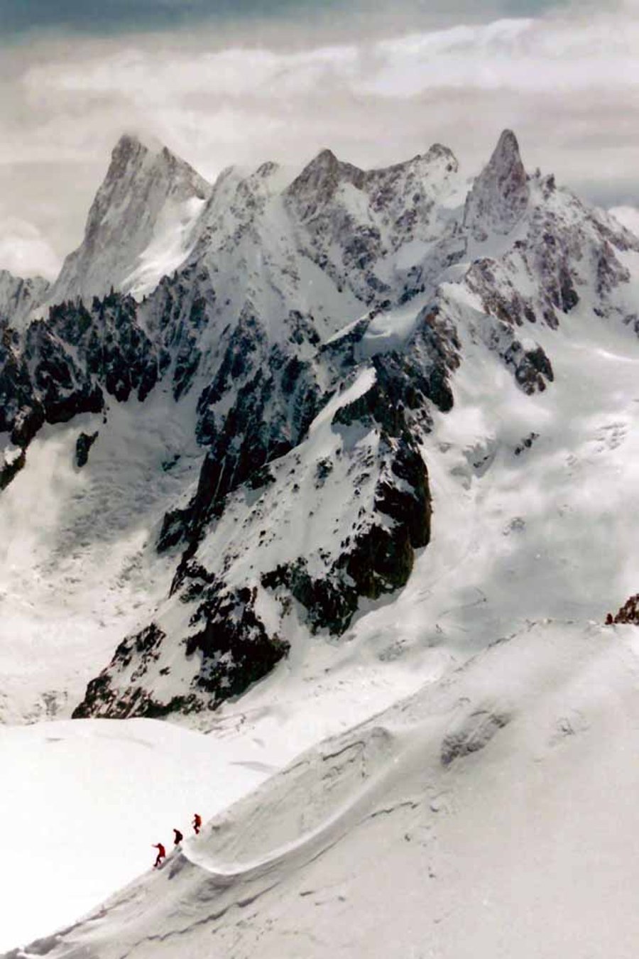 Chamonix Aiguille du Midi Mont Blanc Massif French Alps France Photograph Print