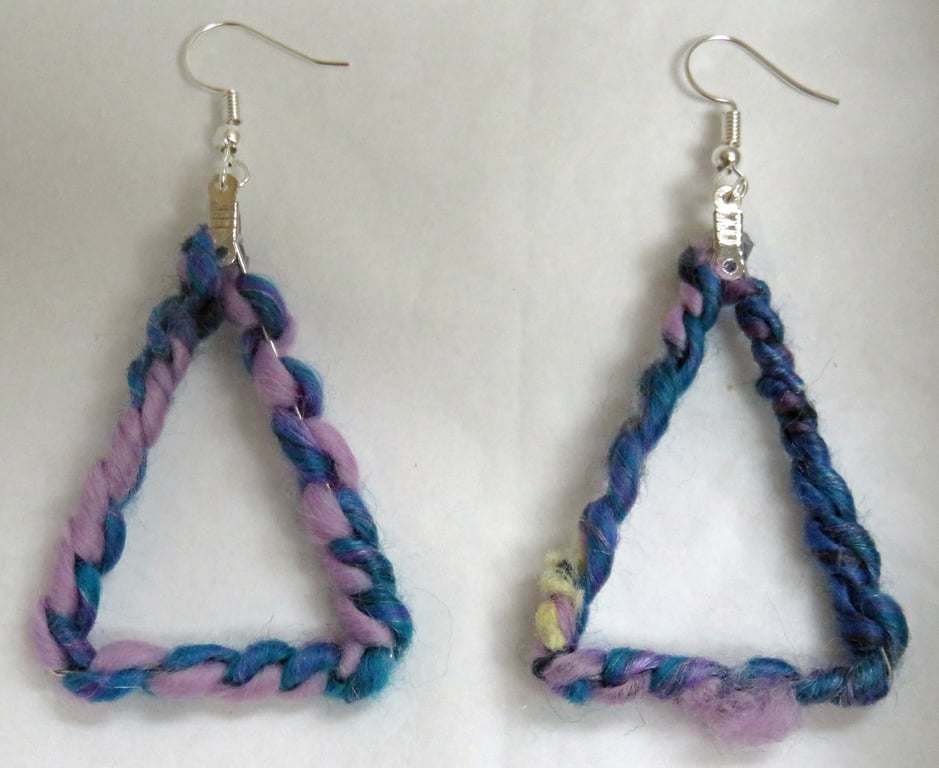 Triangle Dangle Earrings