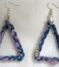 Triangle Dangle Earrings - Image 1