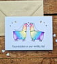 Lesbian Wedding Card, Bride and Bride Card, Mrs and Mrs Card, Wedding Card - Image 2