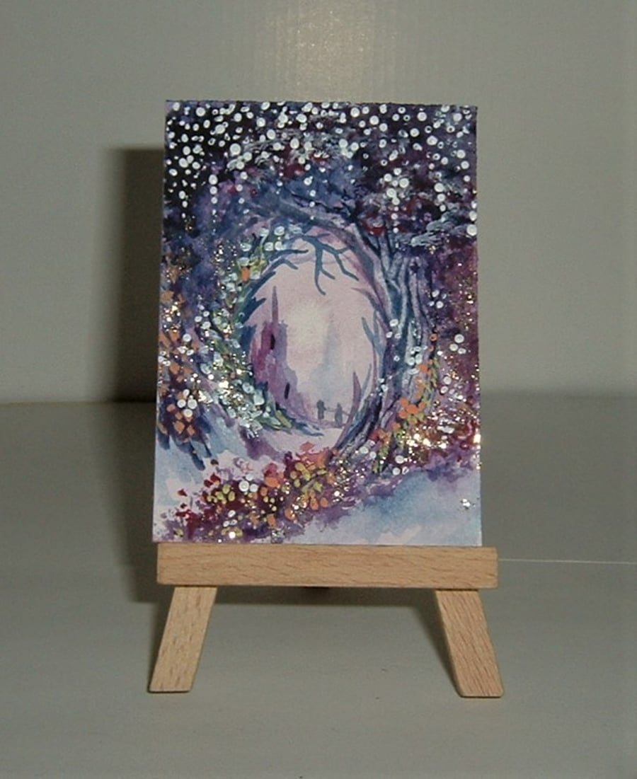 fantasy art painting ( ref F487)