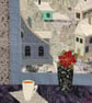 Patchwork painting "Winter" - Image 2