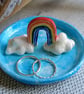 Rainbow and cloud trinket dish  - Image 3