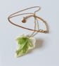 Woodland Whisper Leaf Necklace - Image 8