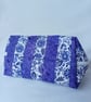 Pretty patchwork purple and white pouch - Image 4
