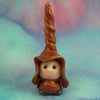 Spring Sale ... HighHat Gnome 'Humph' Magic! OOAK Sculpt by artist Ann Galvin 