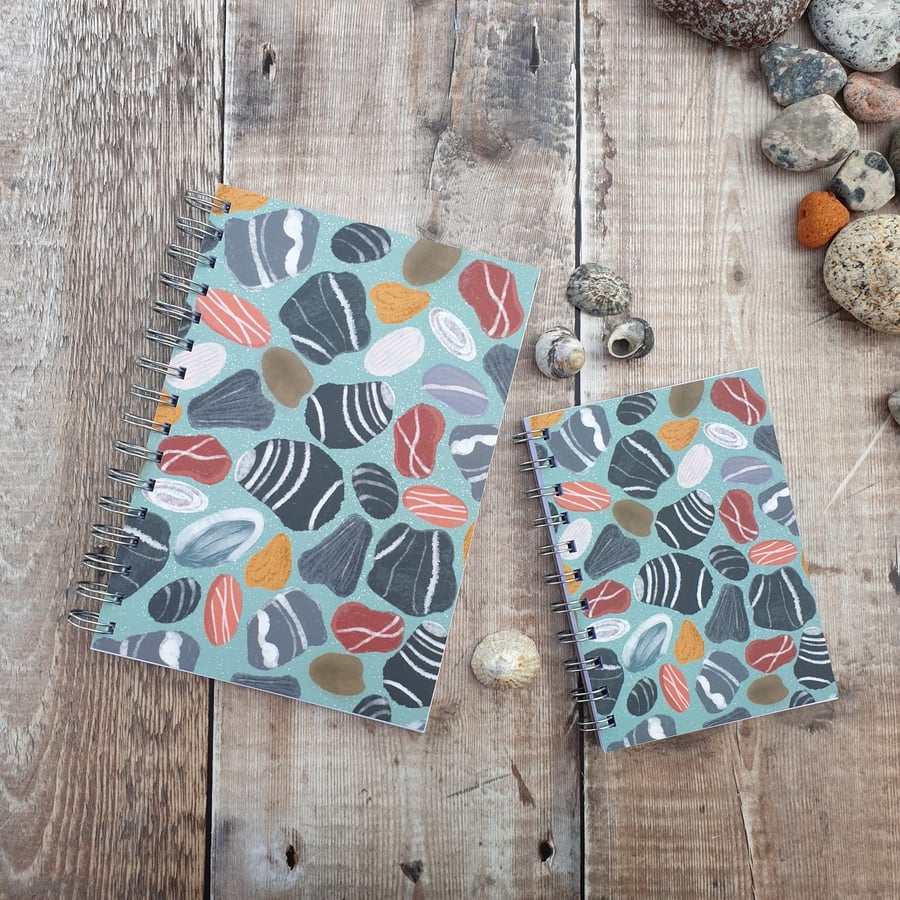 Pebbles on the Beach Notebook