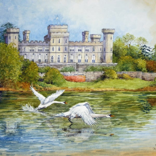 Eastnor Castle. Malvern Hills. Signed Special Edition Print 