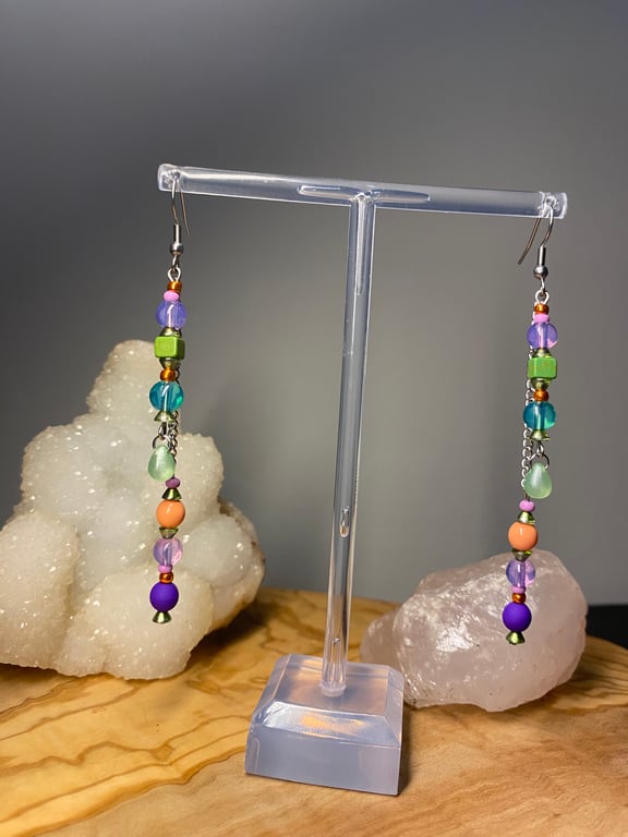 Halloween Colours Earrings 