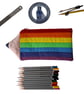 Quilted patchwork pencil case - Image 5