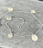 Sterling Silver Disc Charm Bracelet  - Image 3