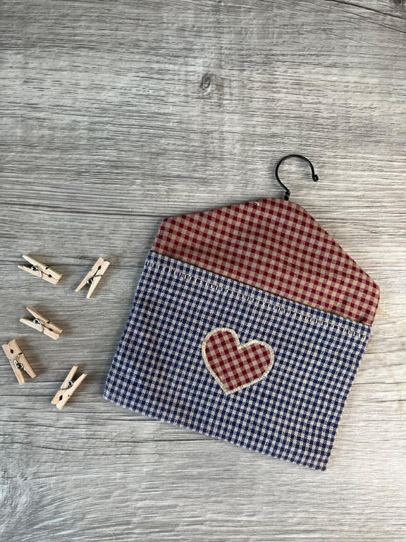 Decorative Mini Peg Bag