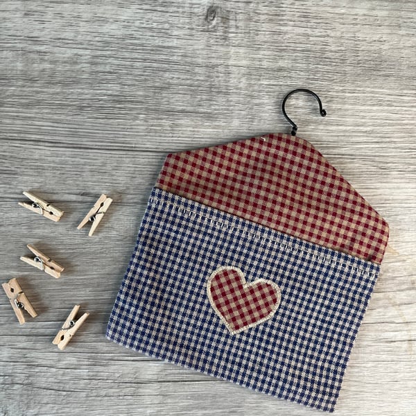 Decorative Mini Peg Bag