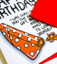 Happy Birthday The Perfect Gift Who Knew How Hard it is to Wrap Yourself! Card - Image 9