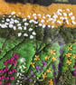 Embroidered and needle felted landscape picture  - Image 3